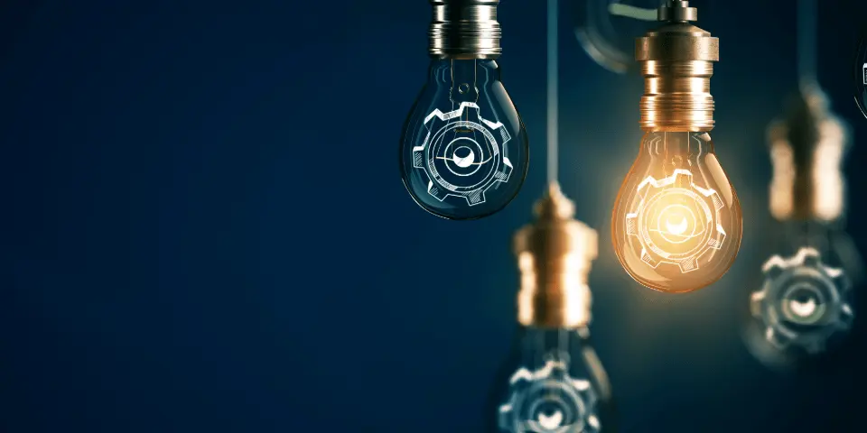Light bulbs illustrating Columbus Electric Rates